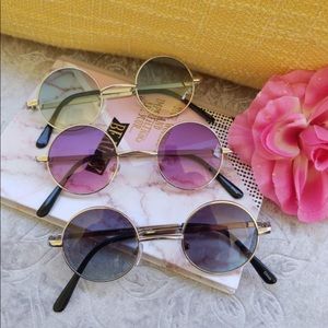 Xs Women Multi-Color Round Sunglasses